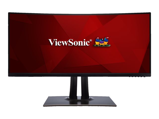 ViewSonic VP3481 - LED monitor - curved - 34" - 3440 x 1440 UWQHD - MVA - 400 cd/m² - 3000:1 - HDR10 - 5 ms - 2xHDMI, DisplayPort, USB-C - speakers