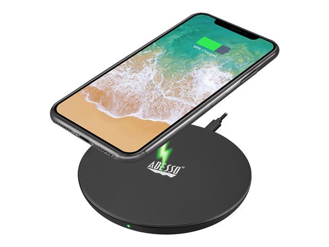 Adesso AUH-1010 wireless charging pad - 10 Watt