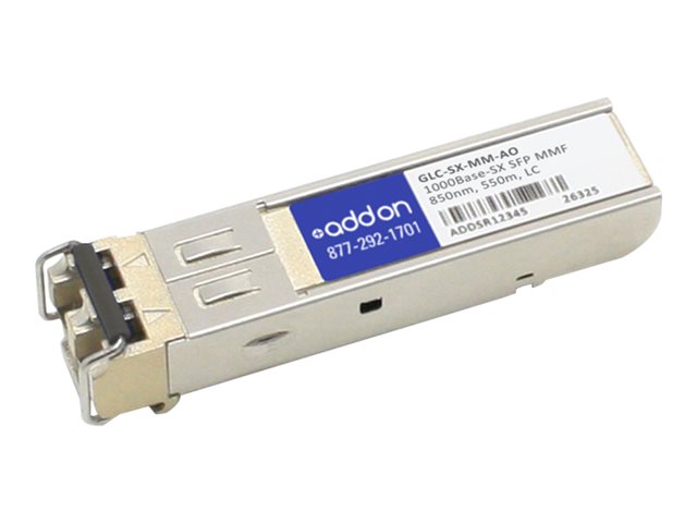 AddOn Cisco GLC-SX-MM Compatible SFP Transceiver - SFP (mini-GBIC) transceiver module - GigE