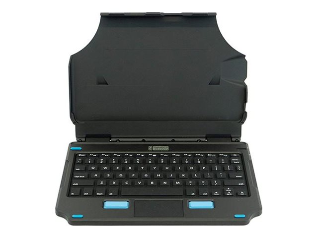 Gamber-Johnson 2-in-1 - keyboard and folio case (case) - attachable - with touchpad, mouse buttons - QWERTY - UK Input Device