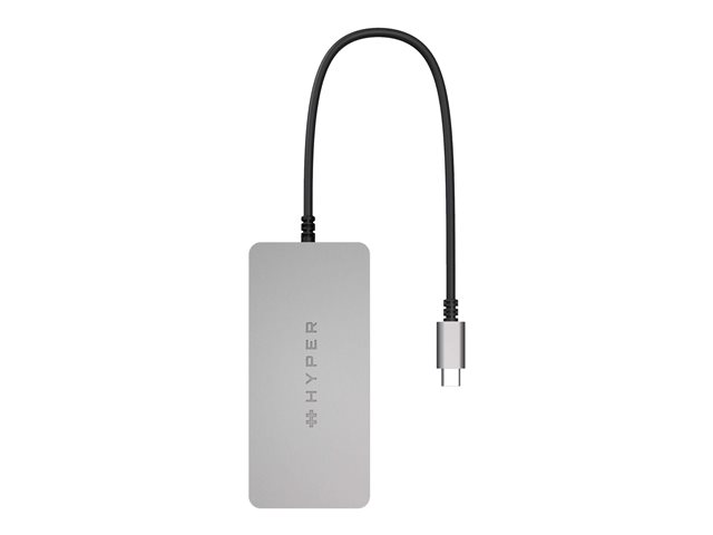 HyperDrive 5-Port USB-C Hub - Docking station - USB-C - HDMI - 1GbE