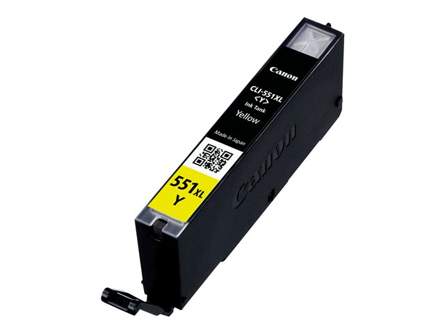 Canon CLI-551Y XL - High Yield - yellow - original - ink tank