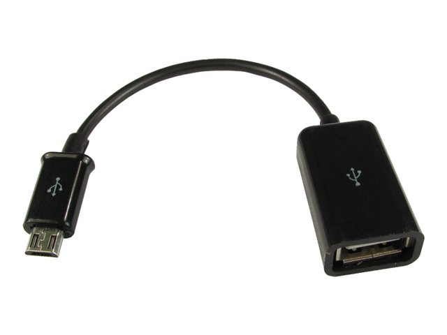 Cables Direct - USB adapter - USB to Micro-USB Type B - 14 cm