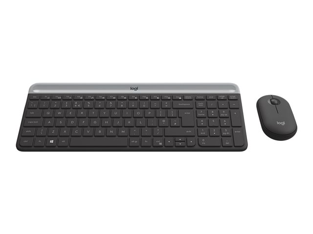 MK470 SLIM WRLS KEYB + MOUSE COMBO GRAPHITE - US INTL