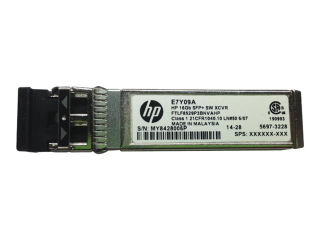 HPE - SFP+ transceiver module - 16Gb Fibre Channel (SW)