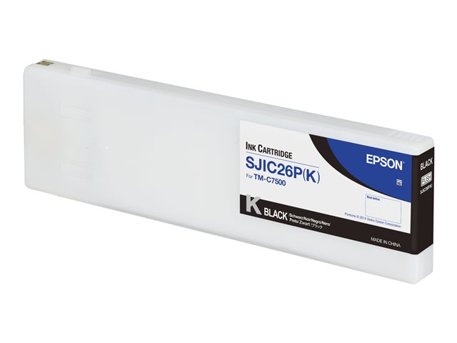 SJIC26P(K) INK CARTRIDGE BLACK COLORWORKS C7500