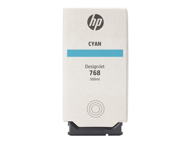 768 CYAN 500-ML DESIGNJET INK CARTRIDGE