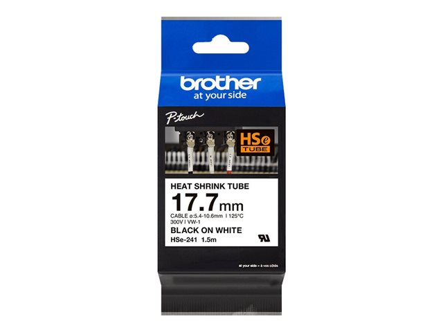 Brother HSe-241 - tube - 1 roll(s) - Roll (1.8 cm x 1.5 m)