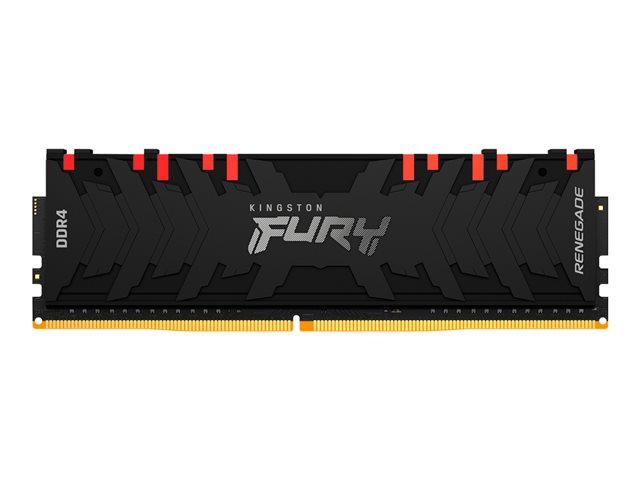 Kingston FURY Renegade RGB - DDR4 - module - 32 GB - DIMM 288-pin - 3200 MHz / PC4-25600 - unbuffered