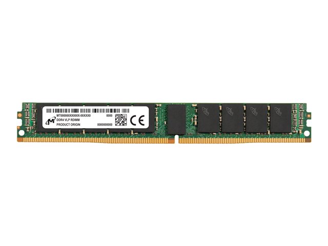 Micron - DDR4 - module - 16 GB - DIMM 288-pin very low profile - 3200 MHz / PC4-25600 - CL22 - 1.2 V - registered - ECC
