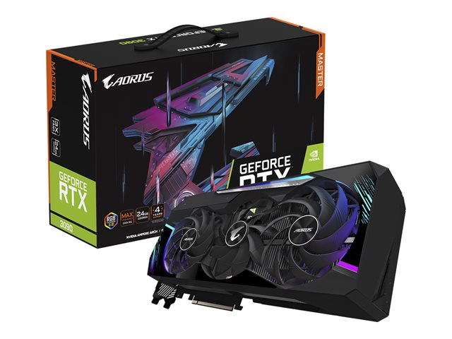 GPU NV 3090 AORUS Master 24GB GDDR6x Fan