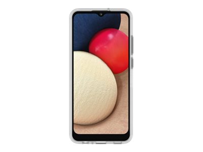 OtterBox for Samsung Galaxy A02s, Slim Drop Proof Protective Case, React, Clear - Non-Retail Packaging