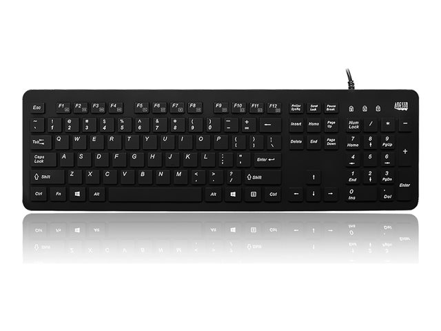 DESKTOP ANTIMICROBIAL WATERPROOF TOUCHPAD KEYBOARD