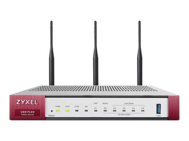Zyxel ZyWALL USG FLEX 100W - firewall - Wi-Fi 5 - cloud-managed
