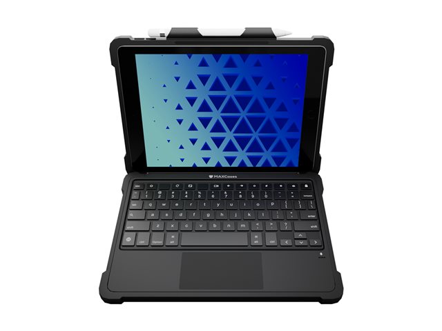 MAXCases Extreme Keycase X - keyboard and folio case (bumper) - non-detachable - with trackpad - black Input Device