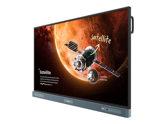 BenQ Board Pro RP6504 - 65" Diagonal Class RP04 Series LED-backlit LCD display - education - with built-in interactive whiteboard, touchscreen (multi touch) - 4K UHD (2160p) 3840 x 2160 - black