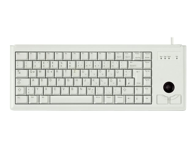 CHERRY Compact-Keyboard G84-4400 - keyboard - Europe - light grey Input Device