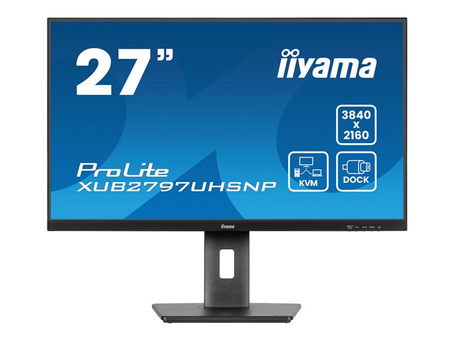 iiyama ProLite XUB2797UHSNP-B1 - LED monitor - 4K - 27"