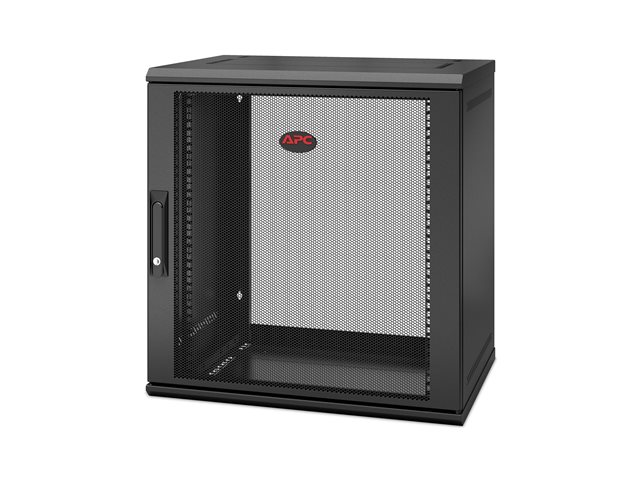 APC NetShelter WX AR112SH4 - Cabinet - wall mountable - black - 12U - 19"