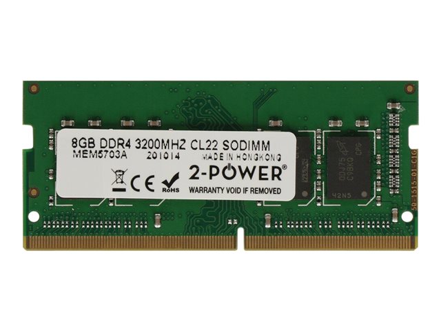 8GB DDR4 3200MHz CL22 SODIMM