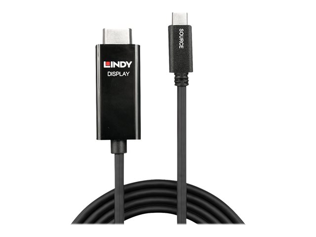 Lindy USB Type C to HDMI 4K60 Adapter Cable - adapter cable - HDMI / USB - 50 cm