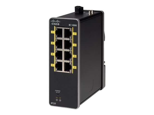 IE-1000 GUI BASED L2 SWITCH 8 FE COPPER PORTS REMANUFACTURE