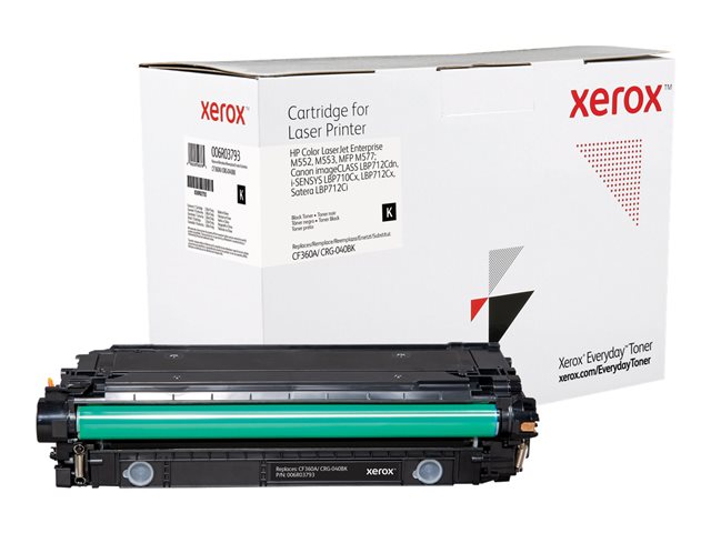 Everyday - Black - compatible - toner cartridge (alternative for: Canon CRG-040BK, HP CF360A) - for HP Color LaserJet Enterprise MFP M577, LaserJet Enterprise Flow MFP M577