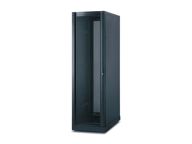 APC Netshelter VX Seismic Enclosure w/Sides Black - rack - 42U