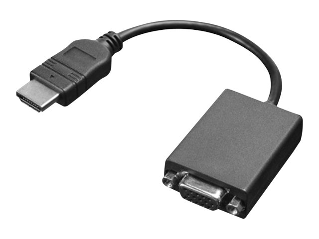Lenovo - Adapter - HDMI male to HD-15 (VGA) female - 20 cm