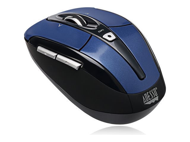 Adesso iMouse S60 - mouse - 2.4 GHz - blue