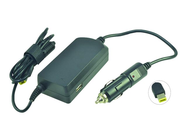 2-Power DC Car Adapter - car power adapter - 45 Watt