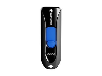 Transcend JetFlash 790 - USB flash drive - 256 GB - USB 3.1 Gen 1 - black