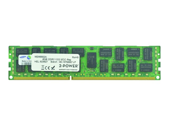 2-Power - DDR3L - module - 8 GB - DIMM 240-pin - 1333 MHz / PC3L-10600 - registered