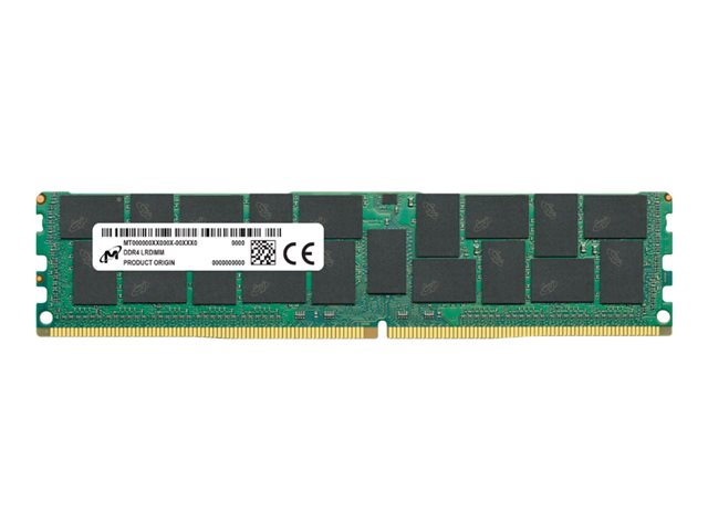 Micron - DDR4 - module - 128 GB - DIMM 288-pin - 3200 MHz / PC4-25600 - CL22 - 1.2 V - Load-Reduced - ECC