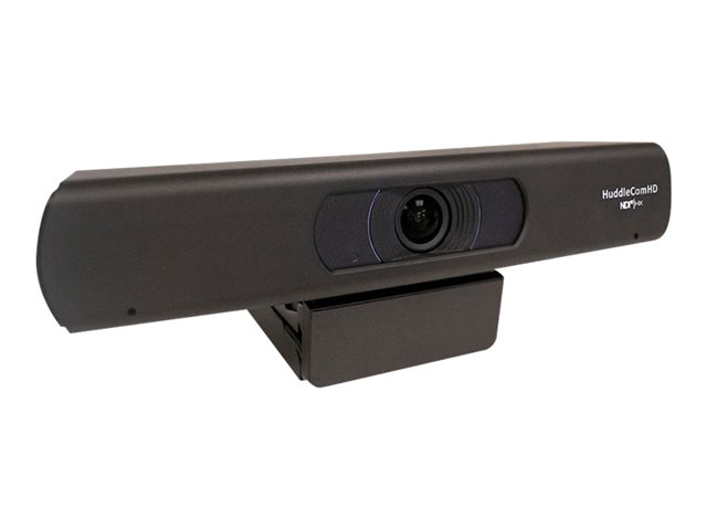 4K EPTZ IP Webcam NDIHX Licensed & IP Dual Microphone Array 3840 x 2160 30fps 108 degree HFOV Auto-Framing (Black) PoE & G Style Pow er Supp