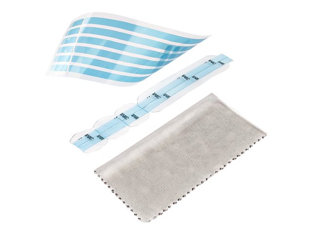 Startech Privacy Screen Adhesive Strips and Mounting Tabs, Installation Kit for Laptop/Computer Monitor Anti Glare Privacy Filters, Replacement Strips and Holder Tabs - Anti Glare Screen Holder Tabs (MON-PRIVACY-SCREEN-K) - Display privacy filter mounting