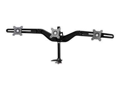 TRIPLE MONITOR GROMMET MOUNT MAX 24IN