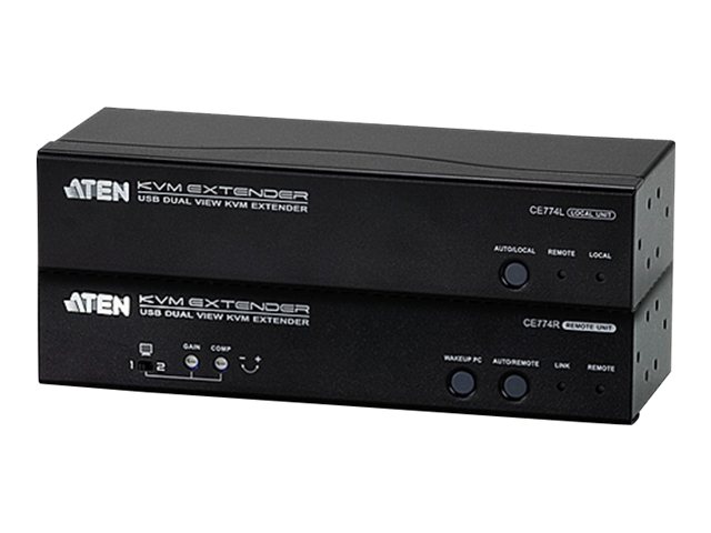 ATEN CE 774 Local and Remote Units - KVM / audio / serial extender