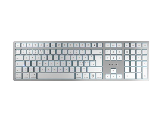 KW 9100 SLIM FOR MAC KEYBOARD WIRELESS SILVER PAN-NORDIC