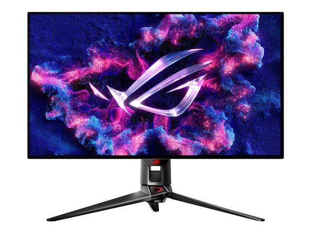 ASUS ROG Swift PG32UCDM - OLED monitor - gaming - USB - 32" (31.5" viewable) - 3840 x 2160 4K @ 240 Hz - 1000 cd/m² - 1500000:1 - DisplayHDR 400 True Black - 0.03 ms - 2xHDMI, DisplayPort, USB-C - black