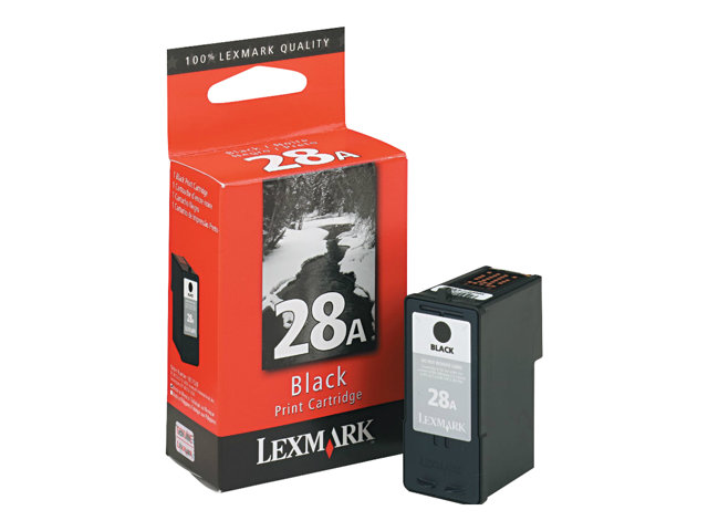 Lexmark Cartridge No. 28A - black - original - ink cartridge - LRP