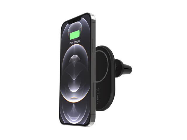 BELKIN BOOST CHARGE MAGNETIC WIRELESS CAR MOUNT WITH CAR CHA