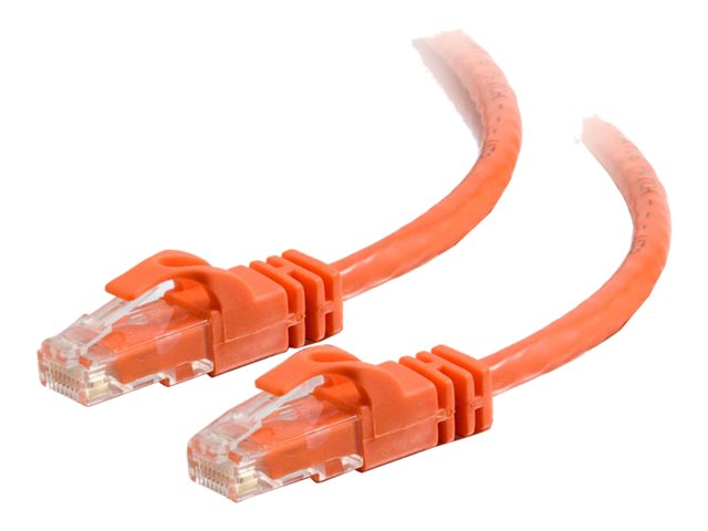 C2G Cat6 Booted Unshielded (UTP) Network Patch Cable - patch cable - 5 m - orange