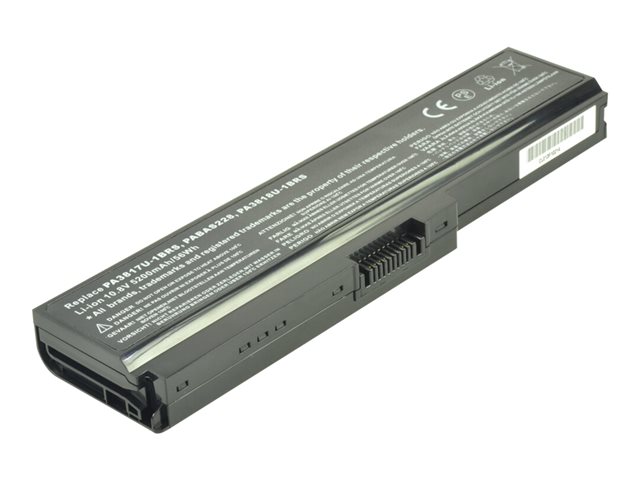 2-Power Main Battery Pack - laptop battery - Li-Ion - 5200 mAh - 56 Wh