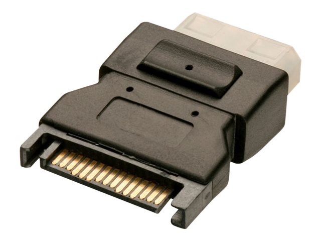 Lindy - power adapter - SATA power to 4 PIN internal power