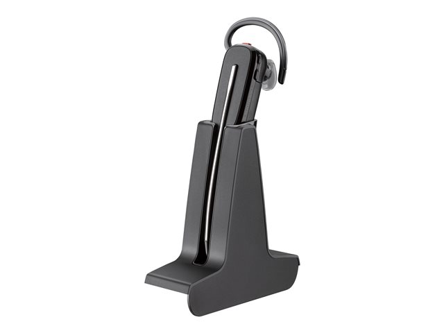 Poly Savi 8240 Office - Savi 8200 series - headset - DECT - wireless - USB-A via DECT adapter - black