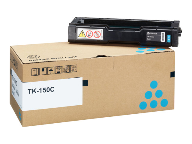 Kyocera TK 150C - cyan - original - toner kit