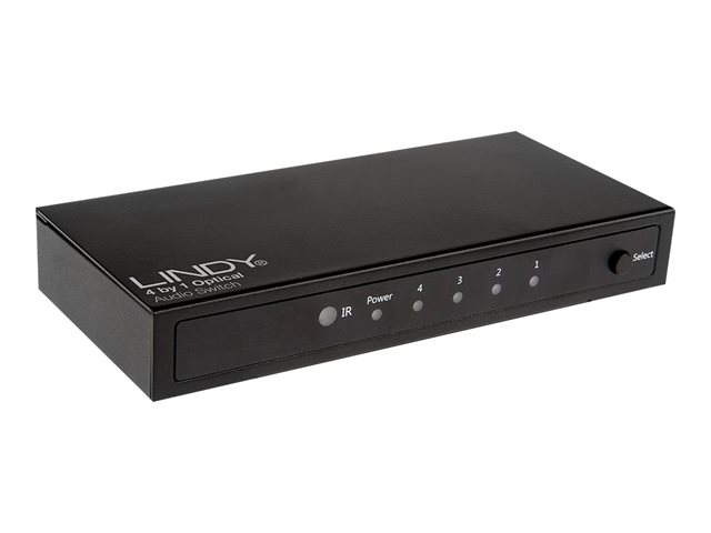 Lindy - audio switch - 4 ports