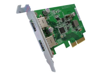 QNAP USB-U31A2P01 - USB adapter - PCIe - USB 3.1 Gen 2 x 2