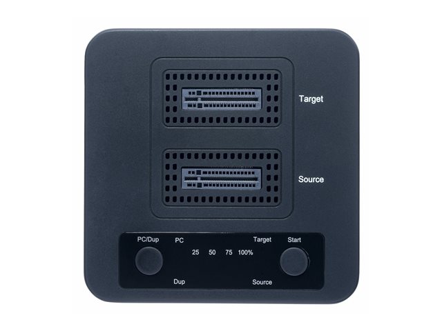 StarTech.com 1:1 Standalone M.2 NVMe Drive Duplicator and Dock - solid state / hard drive duplicator - TAA Compliant